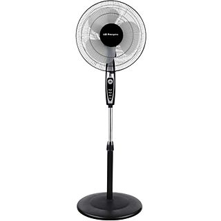 Ventilador de pie - Orbegozo SF0148, 50W, 3 velocidades, Rejilla de seguridad