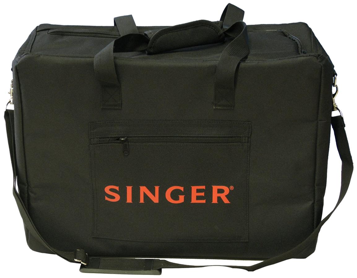 Bolsa de transporte - Singer 250012901, negra, nylon, soporta hasta 15 Kg