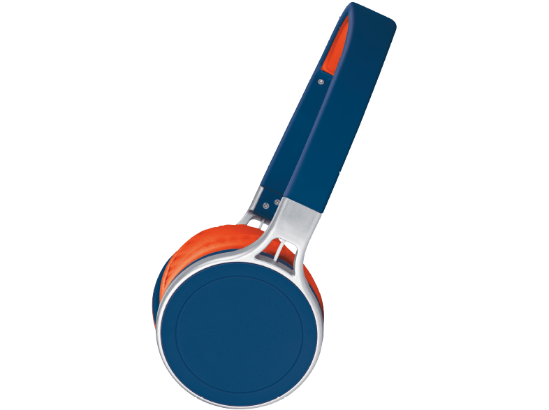 Auriculares - ISY IHP-1600, Diadema, Con cable, 95 dB, Azul