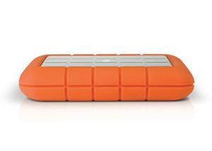 Disco duro de 1TB - LaCie Rugged Triple, USB 3.0, FW800, Protección por AES de 256 bits, Naranja y