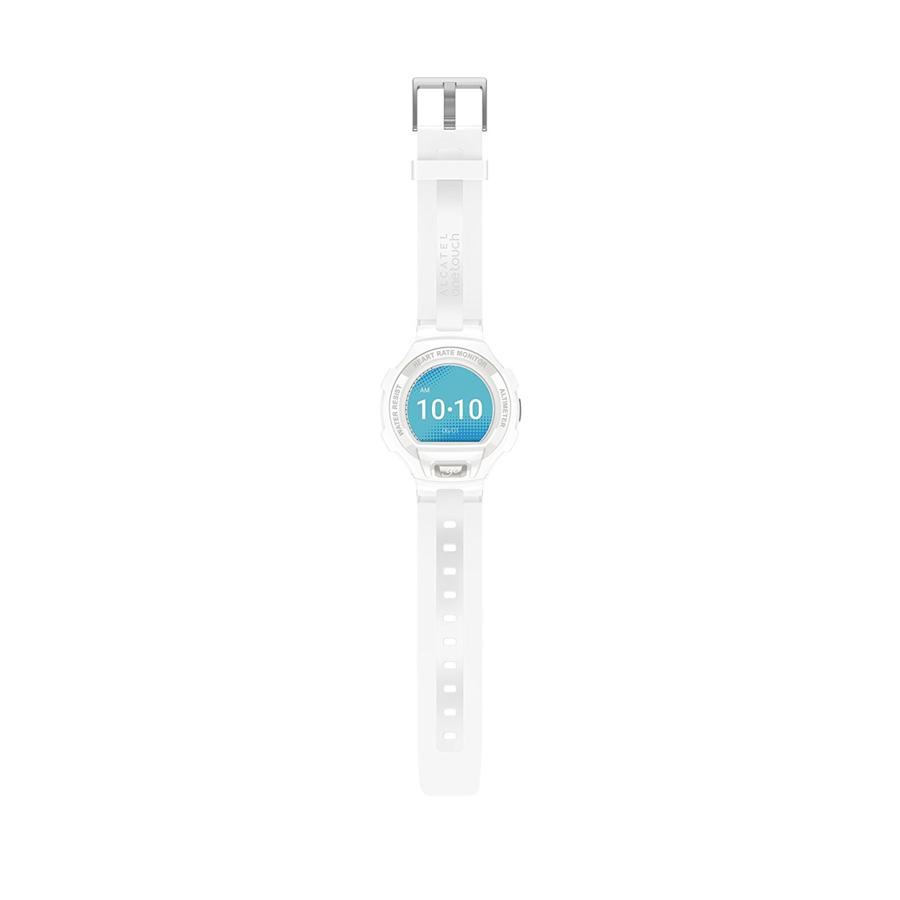 Smartwatch - Alcatel Go Watch, Resistente al agua, Bluetooth, Blanco