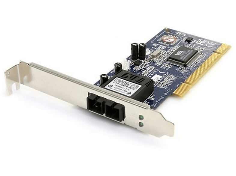 StarTech.com Tarjeta de Red PCI de 100Mbps Ethernet con conector Fibra Multi Modo SC | PCI100MMSC