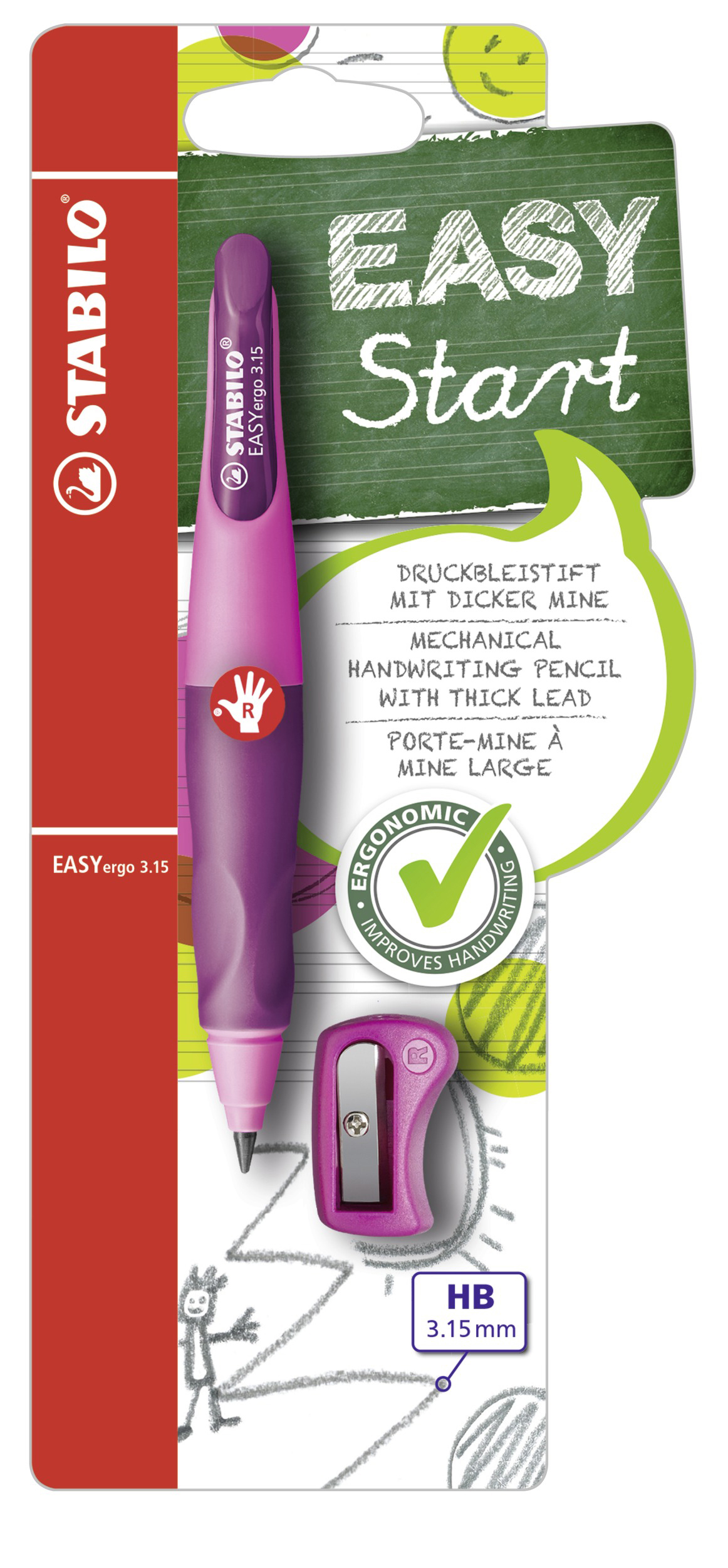 STABILO EASYergo 3.15 Druckbleistift