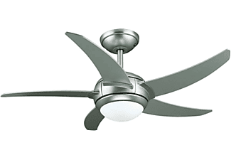Ventilador De Techo Orbegozo Cp 53132 55w 3 Velocidades 5 Aspas Mando A Distancia Incorpora Luz