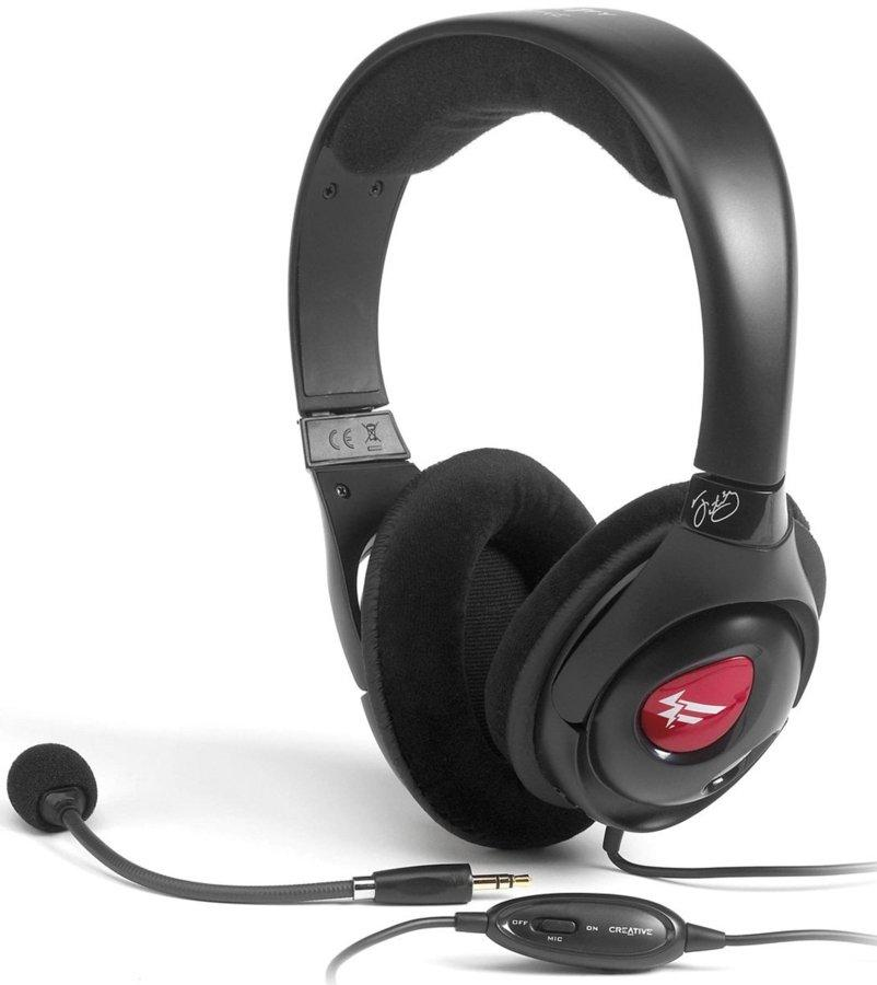 Auriculares gaming - Creative HS 800 Fatal1ty Gaming Headset, micrófono, reducción de ruido,