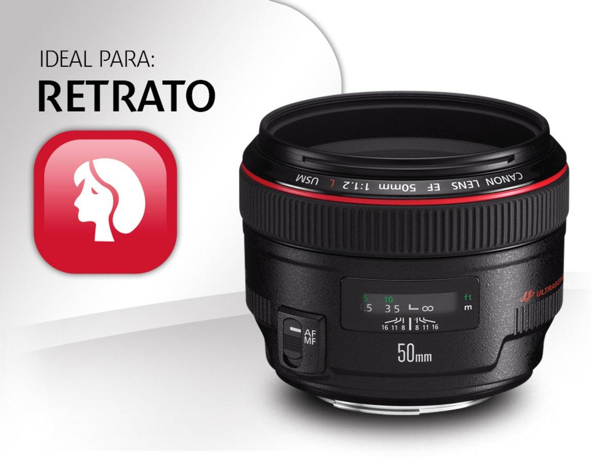 Objetivo - Canon EF 50mm, F1.2L USM