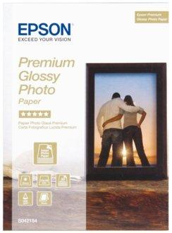 Papel fotográfico - Epson Premium Glossy Photo Paper, 13x18cm, 30 unidades y 255 gramos