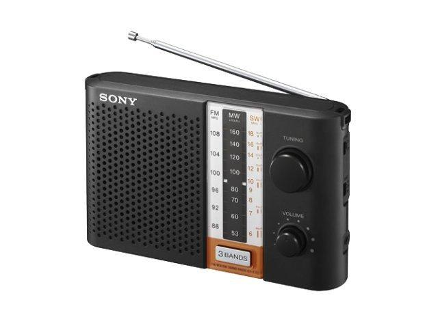 Radio - Sony ICF-F12S, AM/FM, Analógica