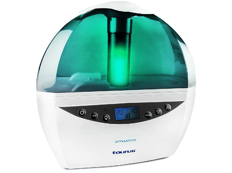 Humidificador - Taurus Amazonia Potencia de 32W, Capacidad de 2.4L, Indicador de temperatura,