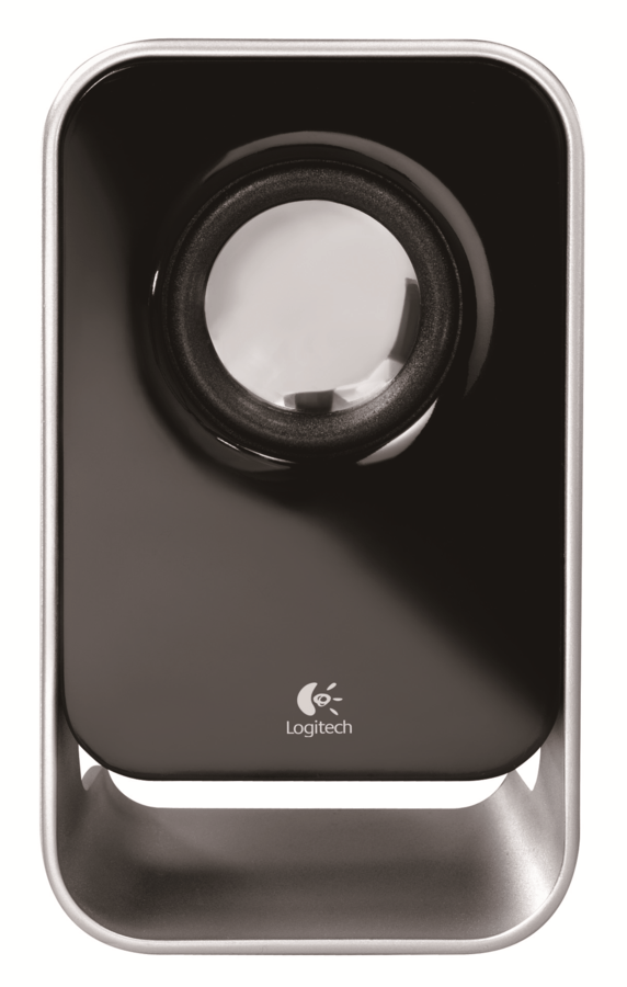 Altavoces para PC - Logitech LS21, 2.1, mando a distancia con cable, color negro y plata
