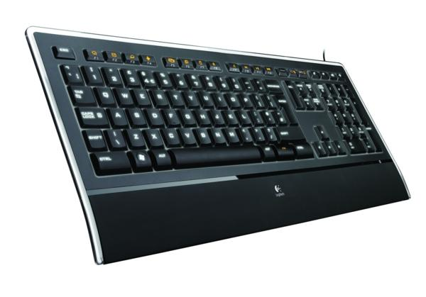 Teclado - Logitech Illuminated Keyboard retroiluminado, ultrafino