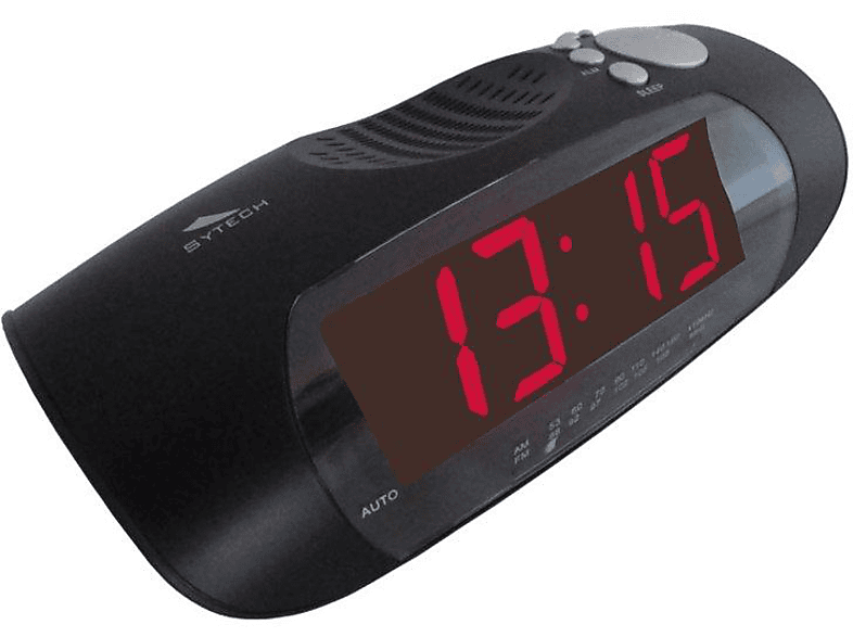 Despertador | Sytech SY-1026 Negro, Radio AM / FM | MediaMarkt