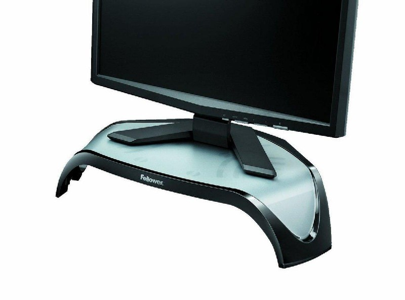 Soporte para monitor - Fellowes Smart Suites 8010101, Para pantalla TFT de hasta 21" y tres alturas, Negro