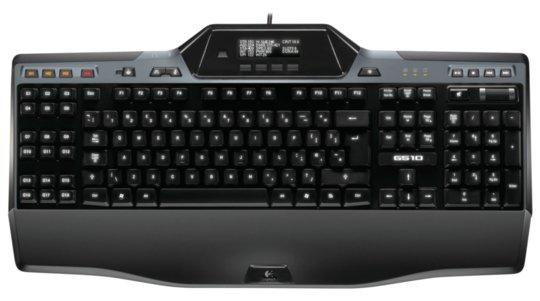Teclado Gaming - Logitech G510 con pantalla LCD con retroiluminación y 18 teclas programables