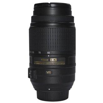 Objetivo - Nikon DX AF-S 55-300 mm VR, f/4.5-5.6