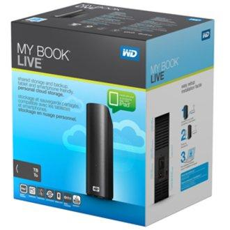 Disco duro de 1TB - WD My Book Live, Ethernet Gigabit, Nube