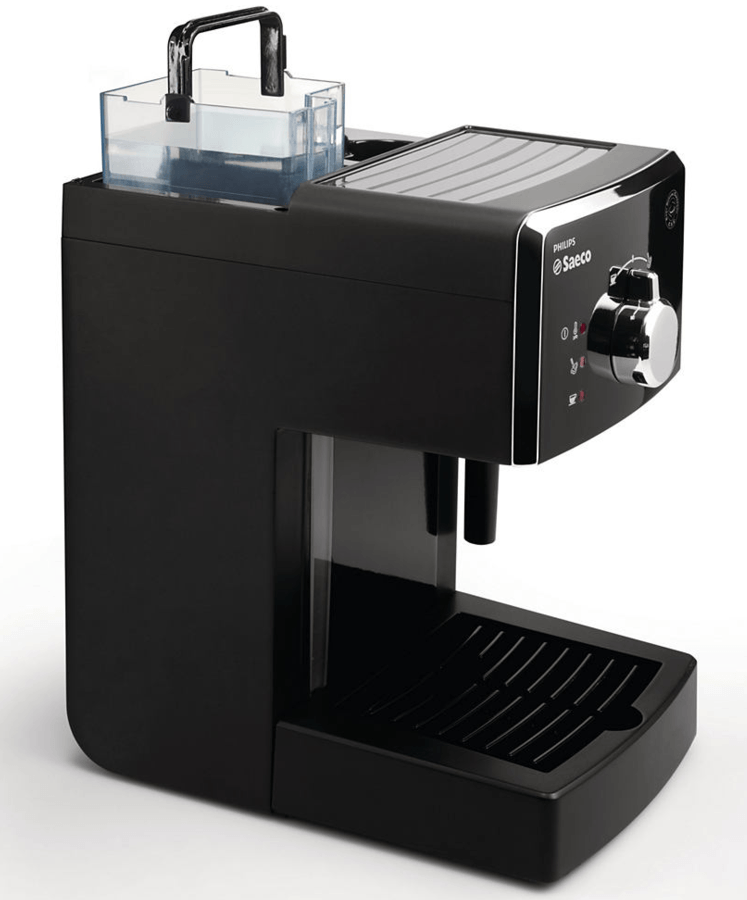 Cafetera express - Saeco HD8323/01 POEMIA FOCUS 15 Bares de presión, Bomba de presión de Acero,