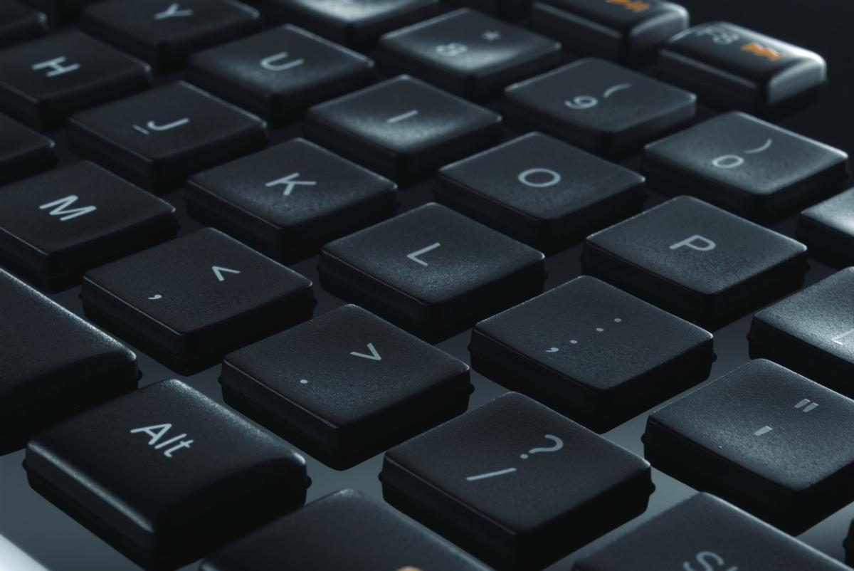 Logitech K750 RF inalámbrico QWERTY Inglés del Reino Unido Negro teclado