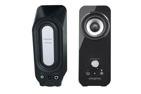 Altavoces inalámbricos - Creative Inspire-t 12 Bluetooth, 18W RMS, 2 vías