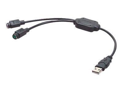 Belkin USB PS/2 Adapter - Adaptador para teclado / ratón