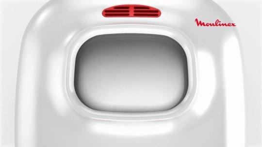 Panificadora - Moulinex OW310130 UNO Potencia 600W, 3 Niveles de tostado, 15 Programas