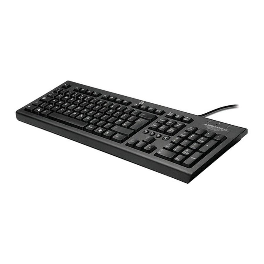 Teclado - HP, Classic, color negro