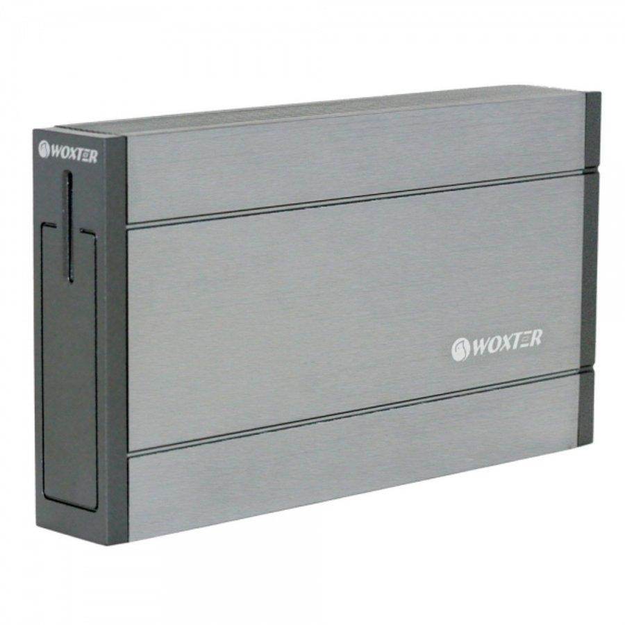 Caja disco duro 3.5 - Woxter i-Case 320 Titanium, 3.5 pulgadas