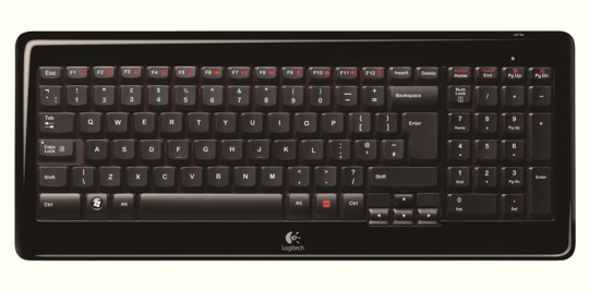 Teclado inalámbrico - Logitech Wireless Keyboard K340 USB, nano receptor