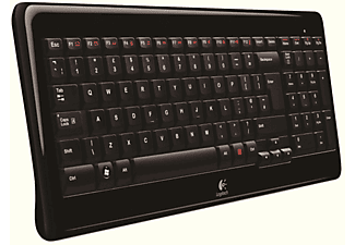 Teclado inalámbrico - Logitech Wireless Keyboard K340 USB, nano receptor