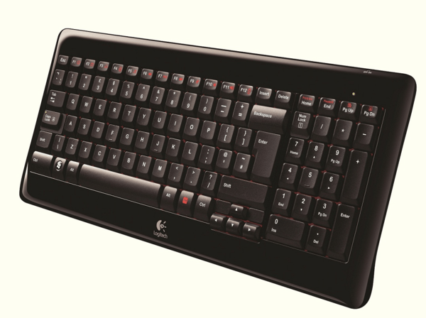 Teclado inalámbrico - Logitech Wireless Keyboard K340 USB, nano receptor