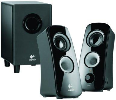 Altavoces para PC-Logitech Speaker System Z323, Subwoofer, sistema 2.1 estéreo