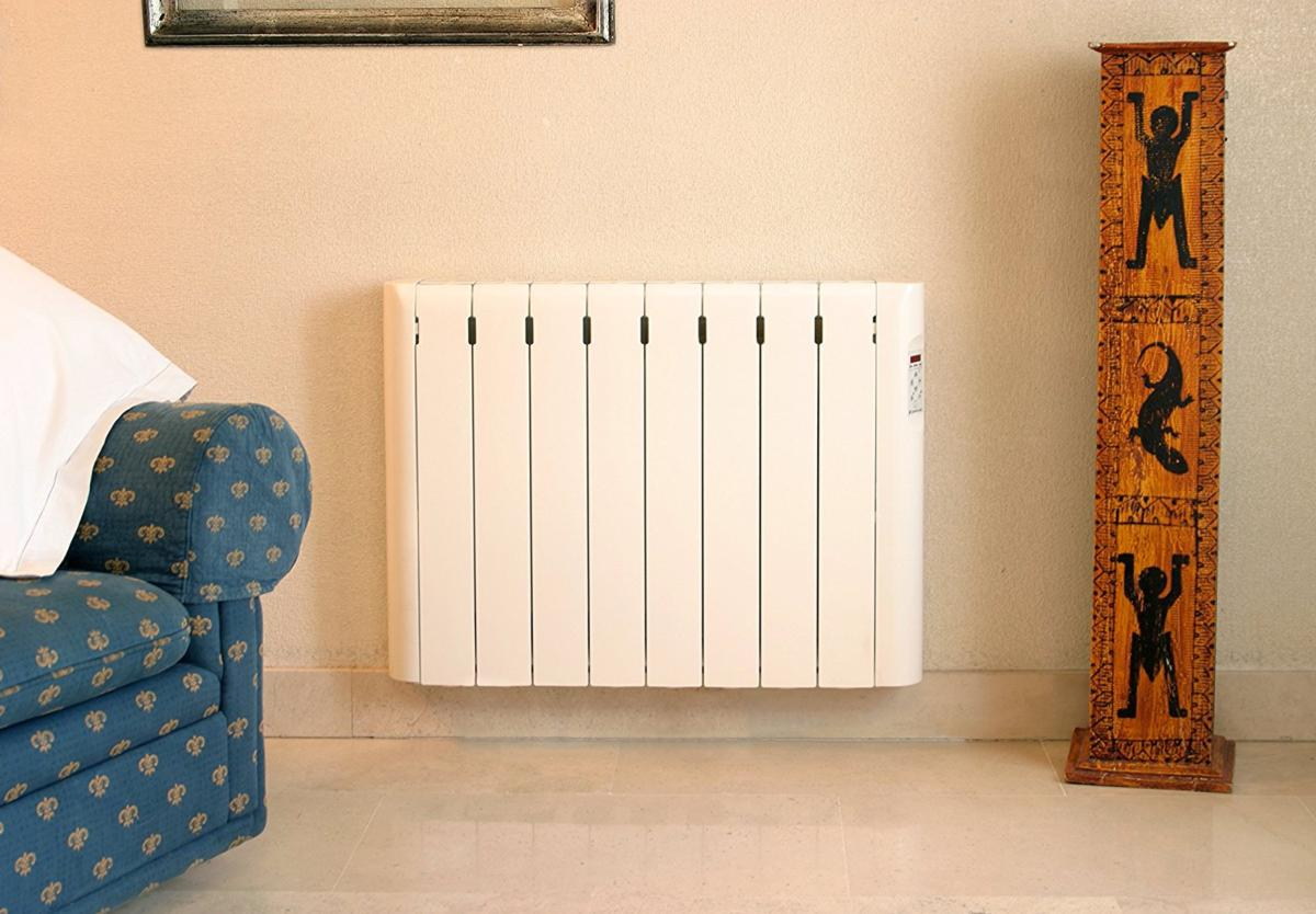 Emisor térmico - Haverland RC6E, 750W, 5 potencias, 6 elementos, Antihielo, Blanco