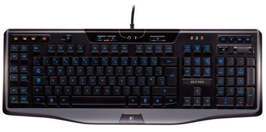 Teclado gaming - Logitech Gaming Keyboard G110, retroiluminado con varios colores, USB