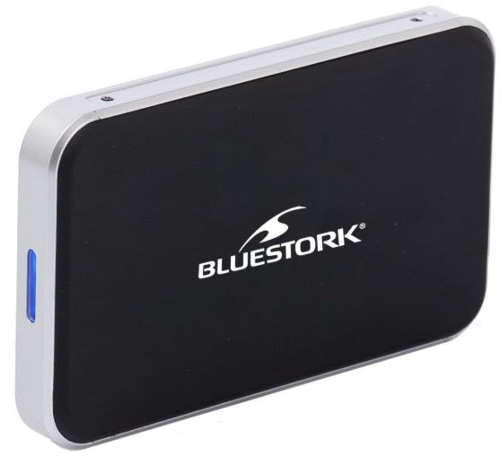 Carcasa externa en aluminio para disco duro de 2,5 pulgadas SATA + IDE - BLUESTORK
