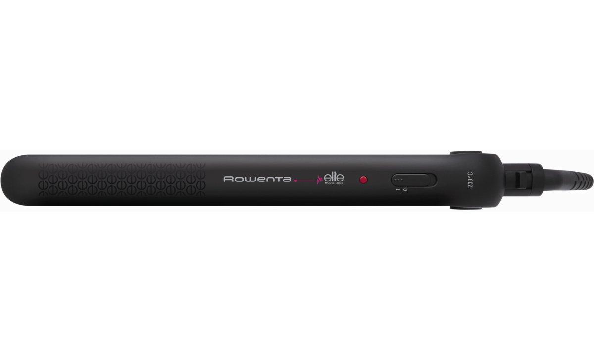 Plancha de Pelo - Rowenta SF3012 Revestimiento cerámico, Temperatura máxima 230ºC, Selector de