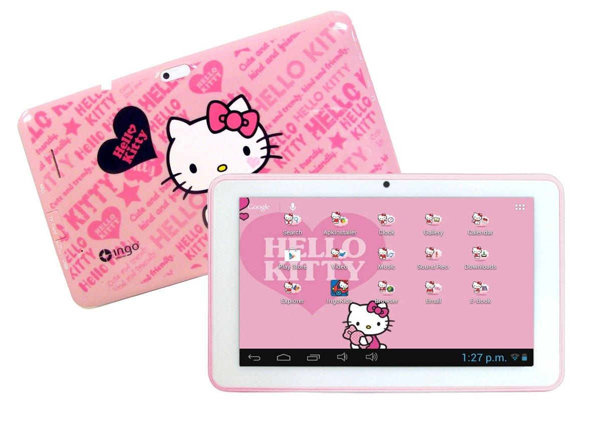 Tablet infantil - Ingo Hello Kitty 7 pulgadas, 4 GB, WiFi