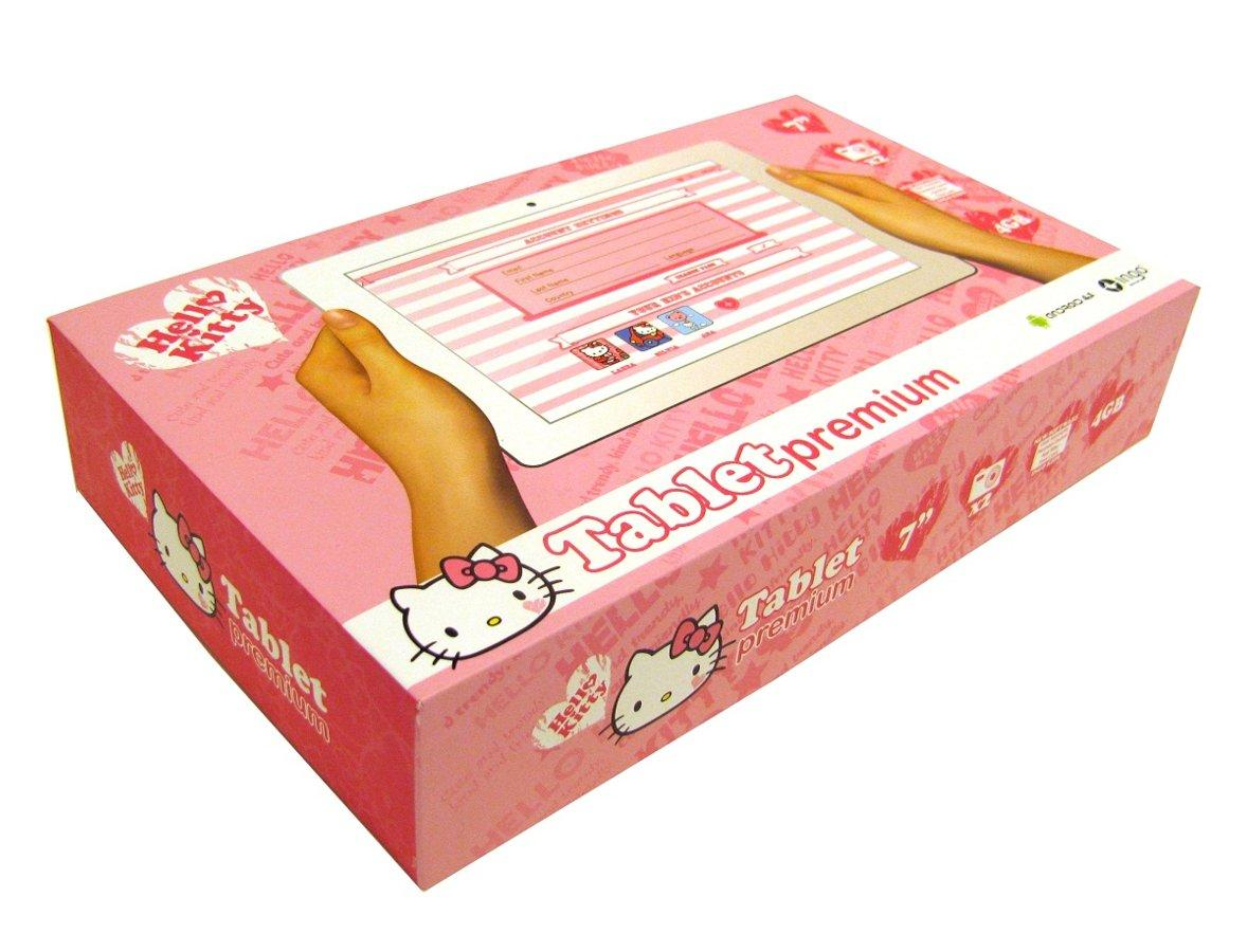 Tablet infantil - Ingo Hello Kitty 7 pulgadas, 4 GB, WiFi