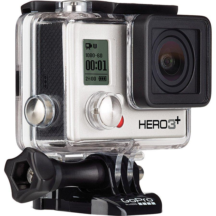 Videocámara deportiva - GoPro Hero3+ Silver Edition, Full HD, 10 Mp