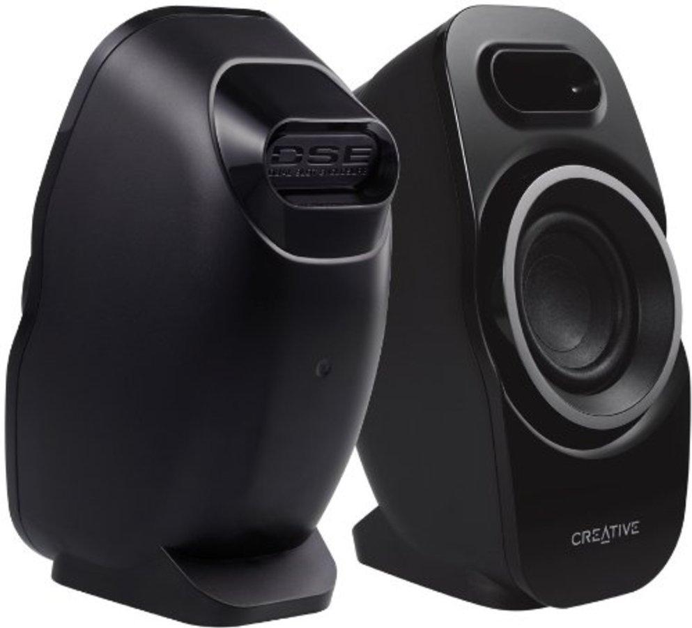 Altavoces para PC- Creative Labs A-550, 5.1, alámbrico, 37 vatios, subwoofer, negro