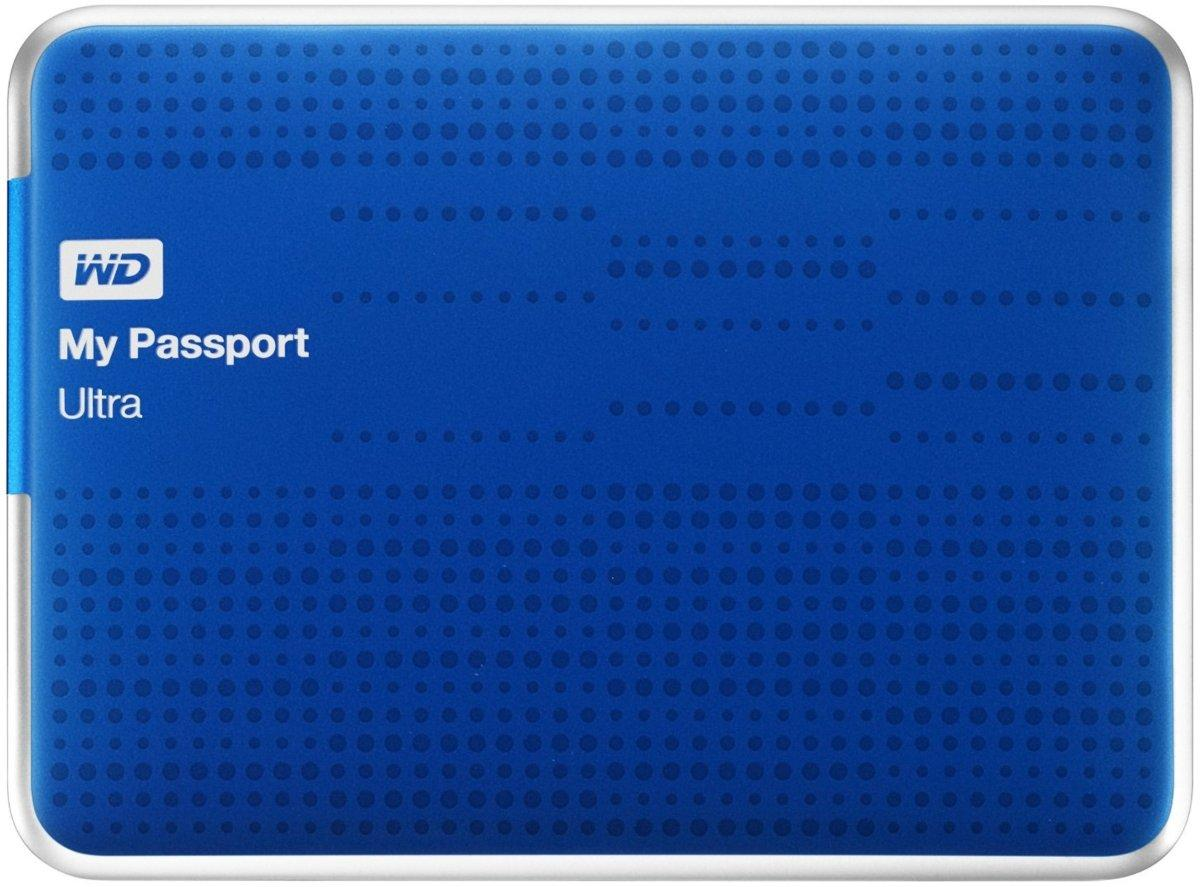 Disco duro de 2Tb - WD My Passport Ultra, externo de 2.5 pulgadas, USB 3.0 y en color azul