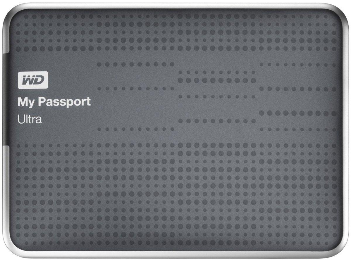 Disco duro de 2Tb - WD My Passport Ultra, externo de 2.5 pulgadas, USB 3.0 y en color titanium