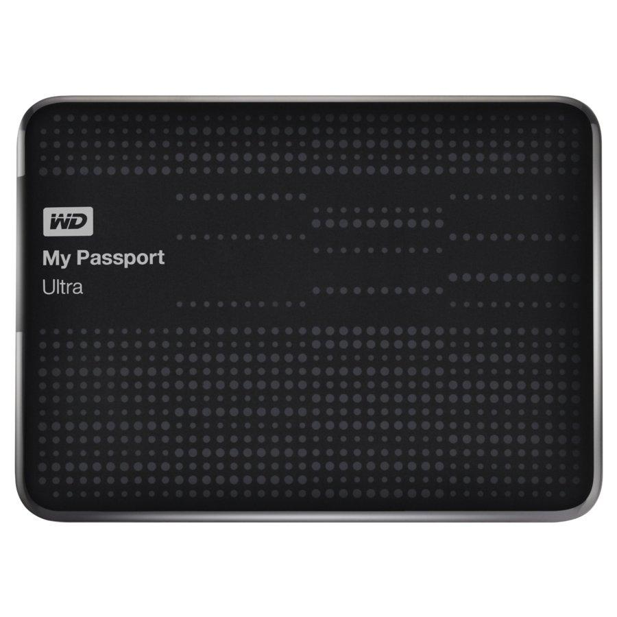 Disco duro de 500Gb - WD My Passport Ultra, USB 3.0, 2,5 pulgadas, color negro
