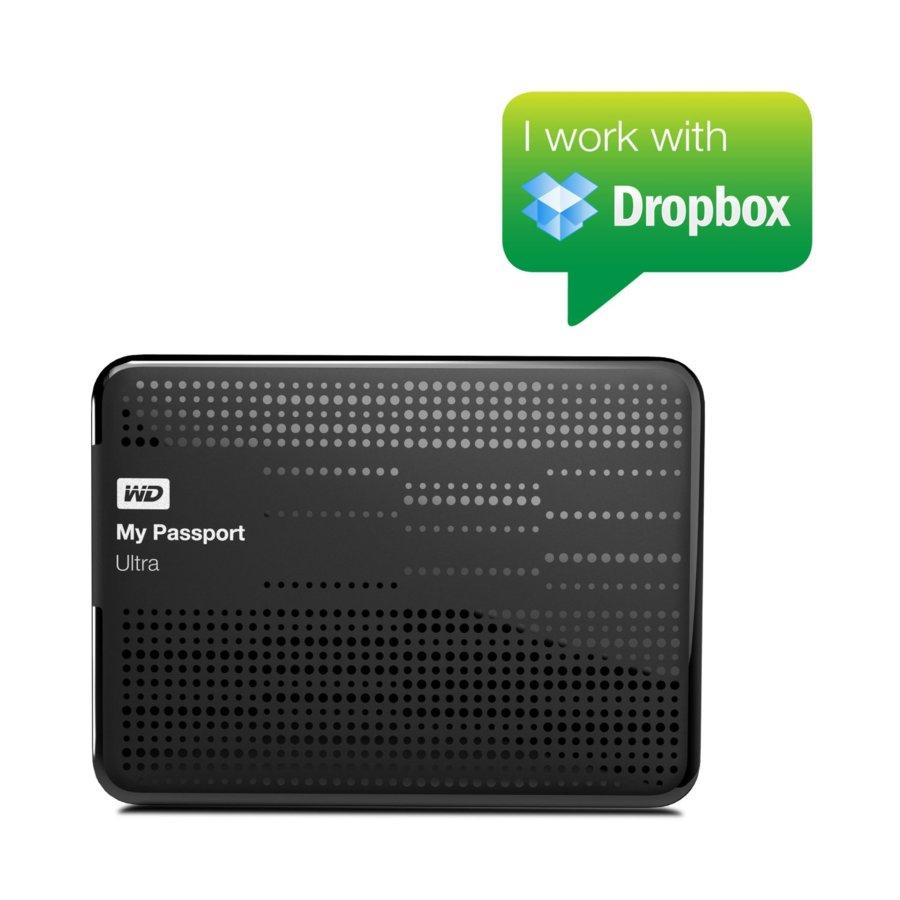Disco duro de 500Gb - WD My Passport Ultra, USB 3.0, 2,5 pulgadas, color negro