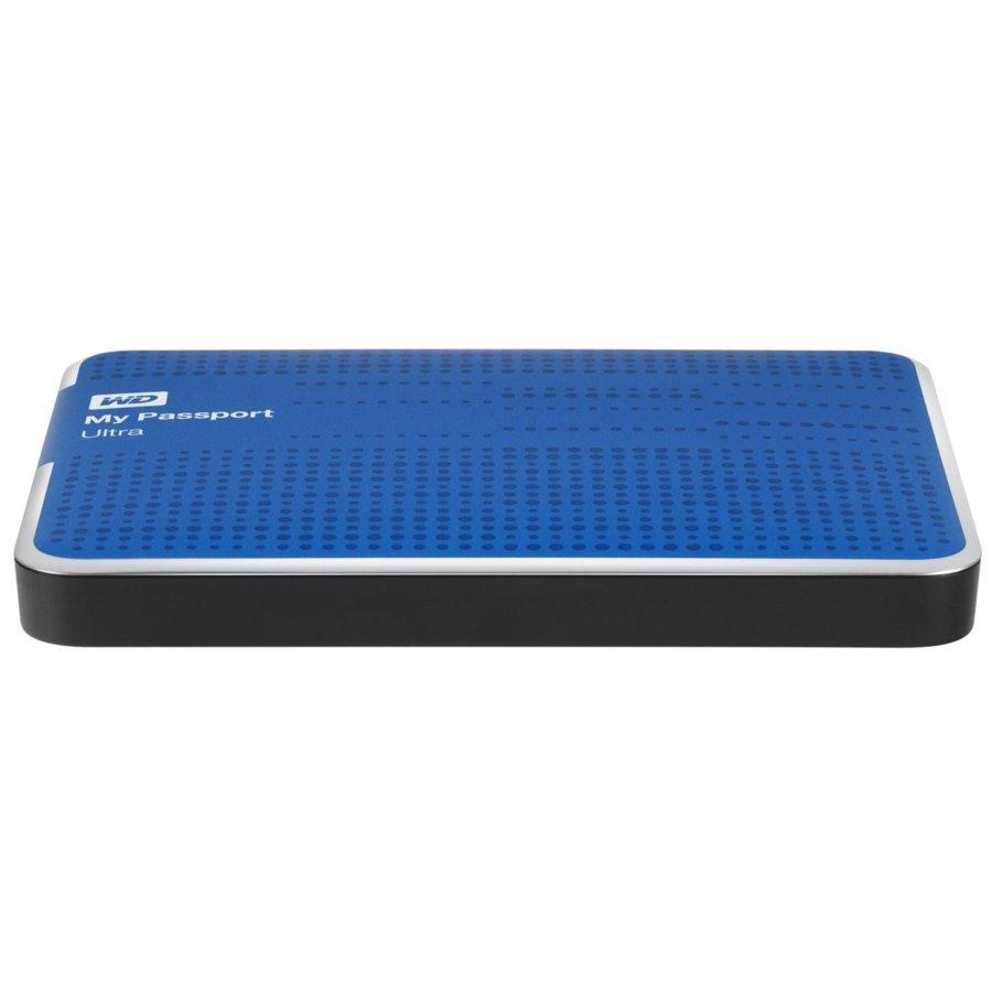 Disco duro de 500Gb - WD My Passport Ultra, USB 3.0, 2.5 pulgadas, color azul