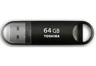 Pendrive de 64Gb - Toshiba Suzaku, memoria USB 3.0, color negro