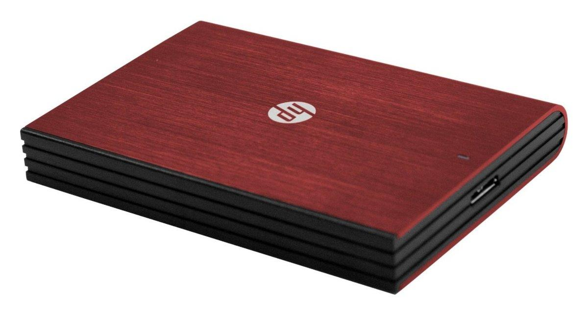 Disco duro de 500Gb - PNY HP P2050B, externo, 2,5 pulgadas, USB 3.0, color rojo
