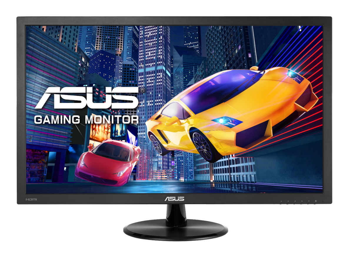 Monitor gaming - ASUS VP228HE, 21,5", FHD, 1ms, GamePlus, Antiparpadeo, HDMI, D-Sub, Negro