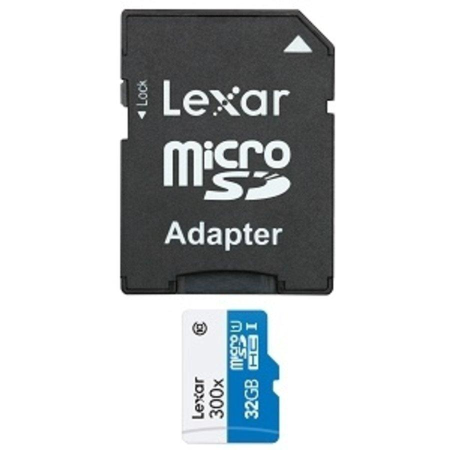 Tarjeta Micro SD - Lexar 32 GB, Clase 10 300x 45 MB/s