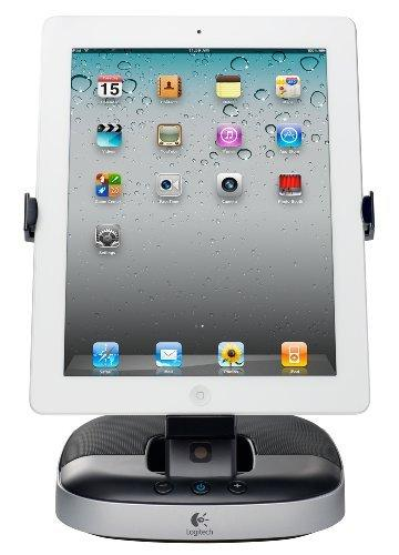 Soporte con altavoces - Logitech Speaker Stand para iPad
