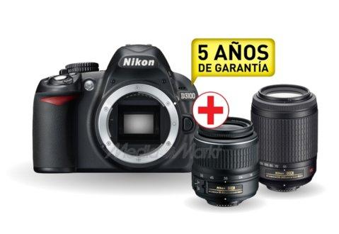 Cámara Réflex - Nikon D3100 + 18-55 + 55-200 VR KIT